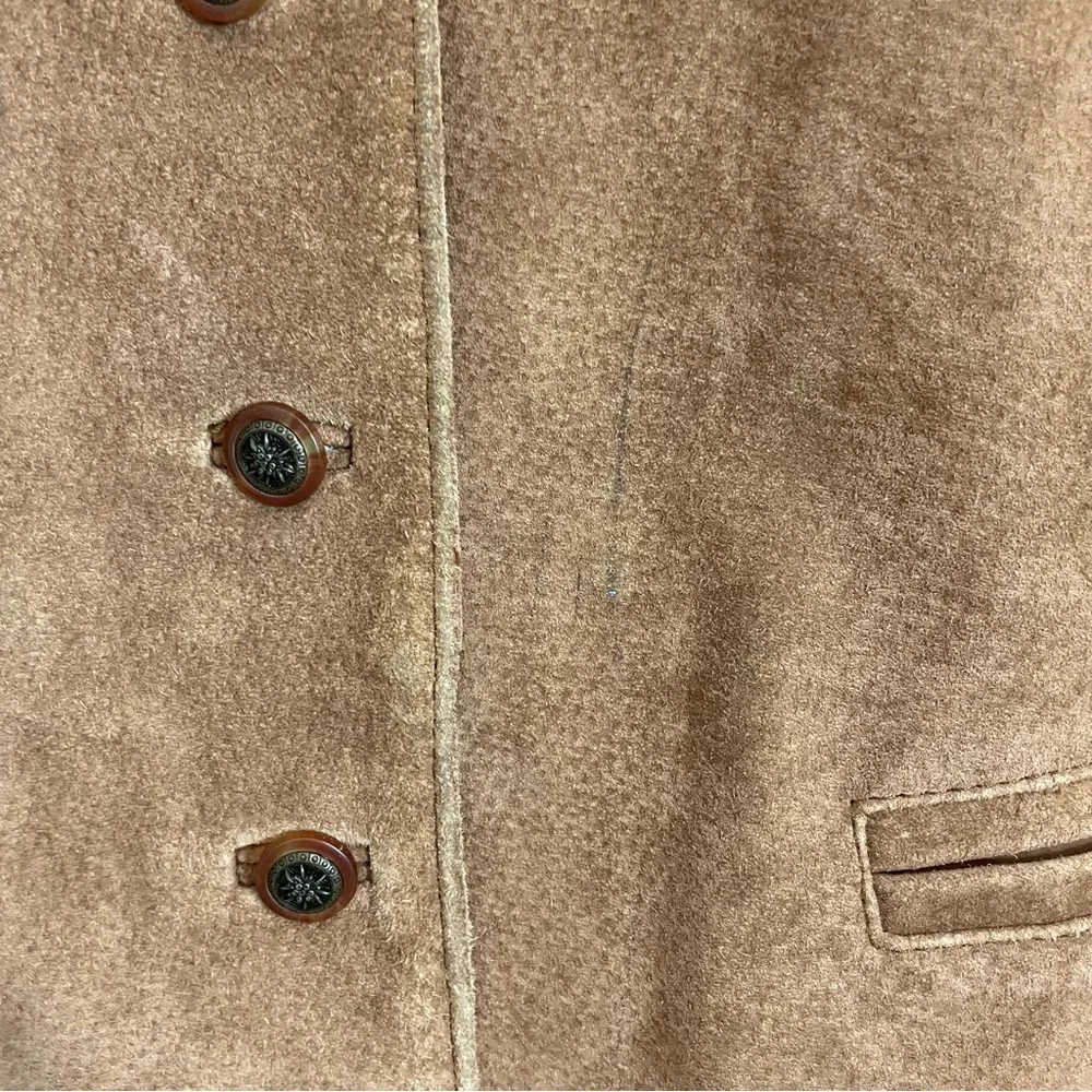 Vintage Leather Vest Men‎ Brown Classic Steampunk Professor Academia Size Large - Picture 7 of 13